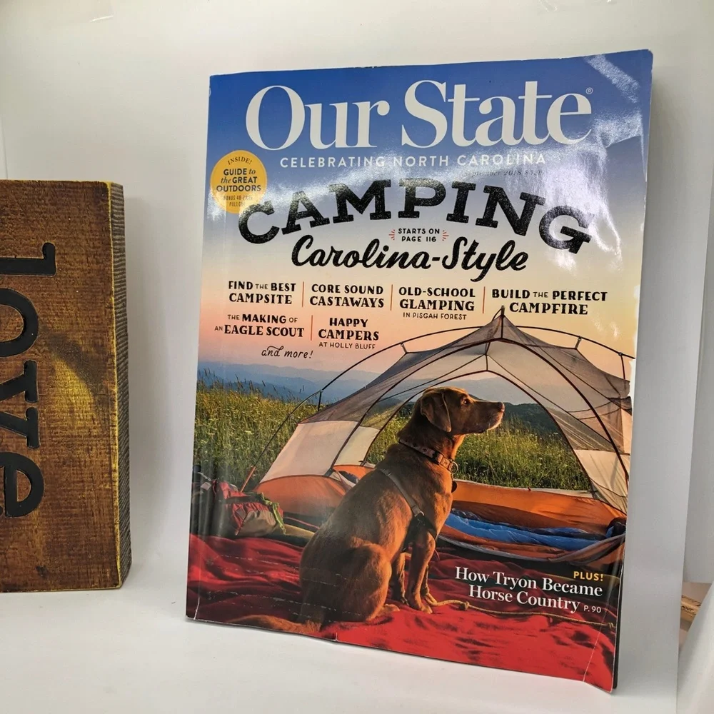 Our State Celebrating North Carolina CAMPING Carolina Style  September 2018